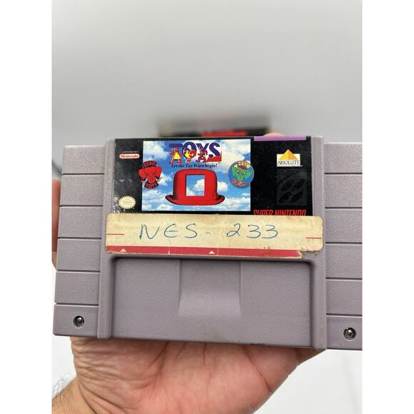 Toys (SNES, 1993) With Box Authentic - Picture 3 of 15